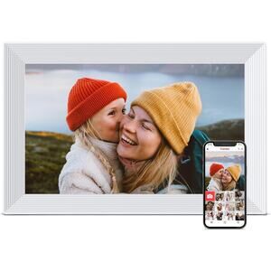 Digital Picture Frame, 10.1 in Frameo WiFi, 1280 * 800 IPS HD Touchscreen 32GB